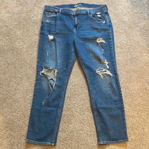 Old Navy boyfriend jeans size 14